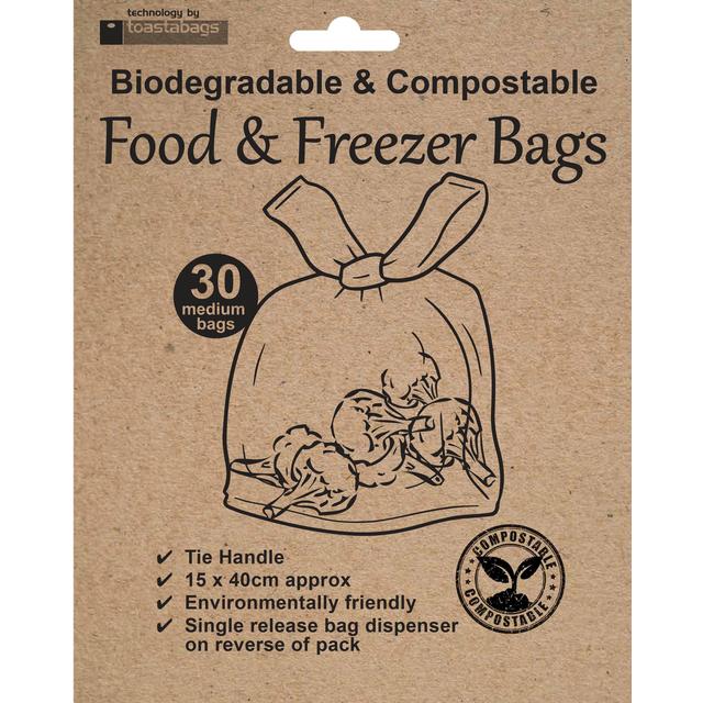 Toastabags Eco Food & Freezer Bags   30 per pack