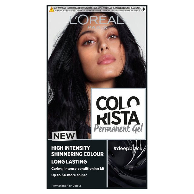 L'Oreal Paris Colorista Deep Black Permanent Gel Hair Dye