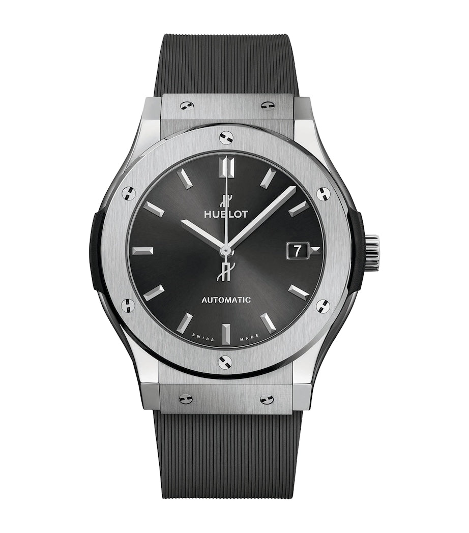 Hublot Classic Fusion titanium watch 45mm, imported from the UK