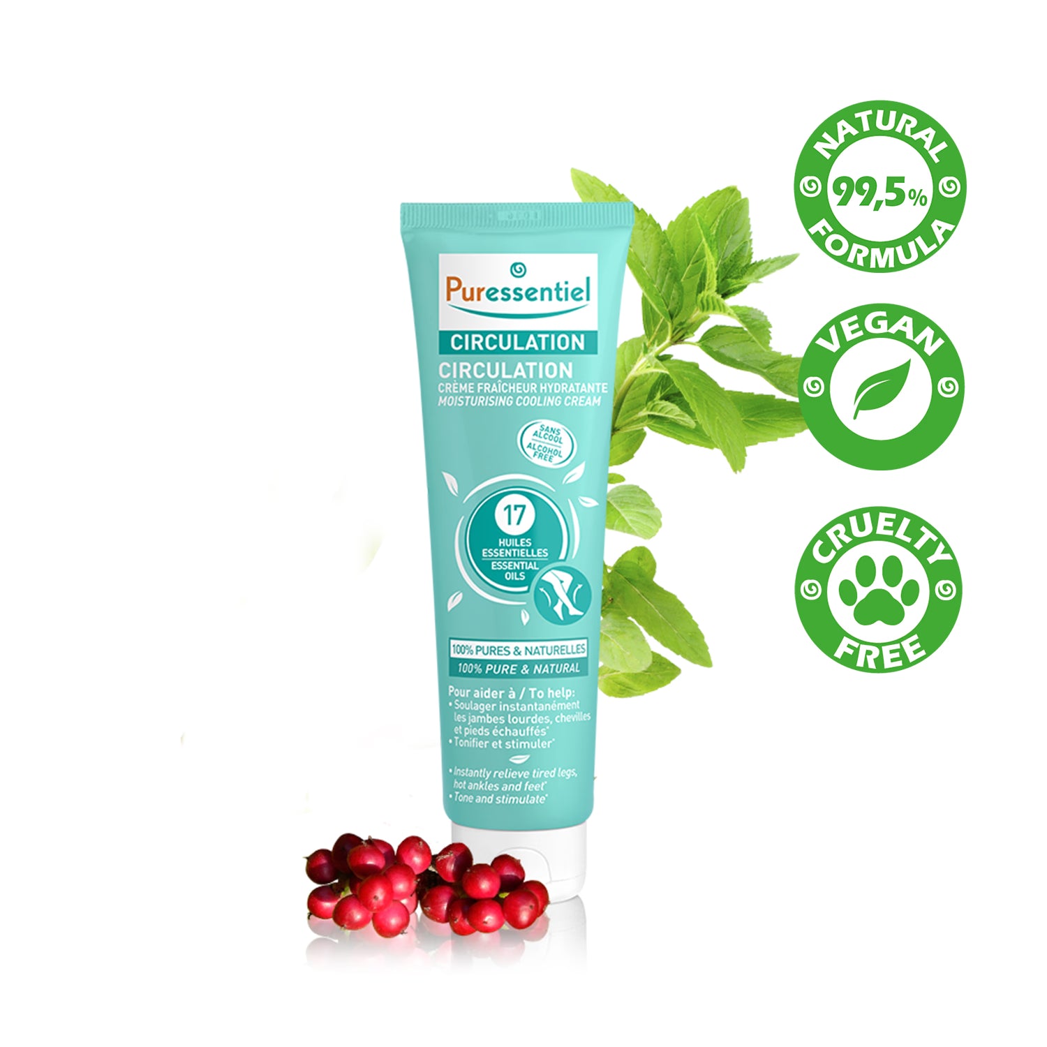Puressentiel cooling cream 100 ml - British product