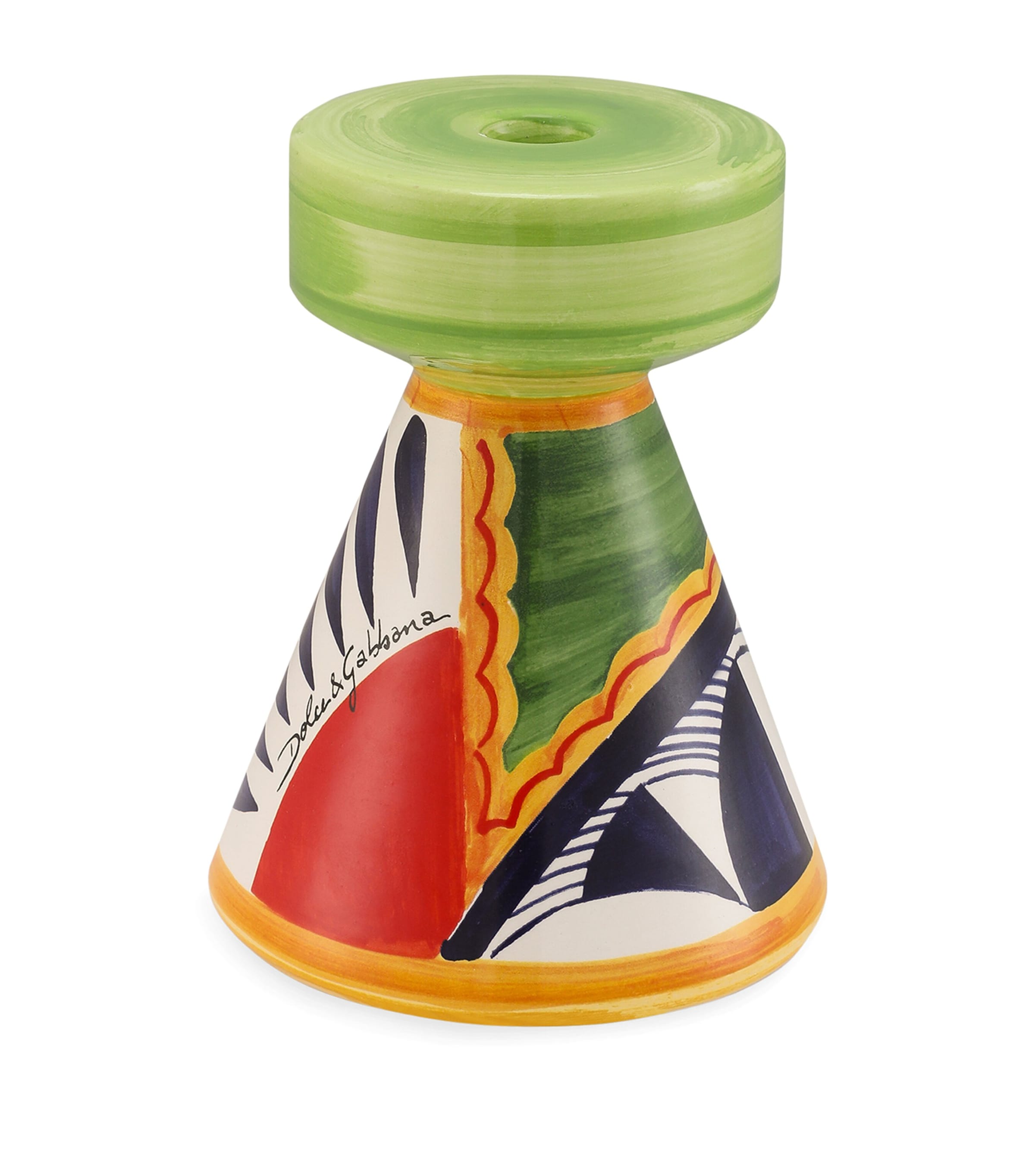 Dolce&Gabbana small ceramic candle holder 15cm diameter - British product
