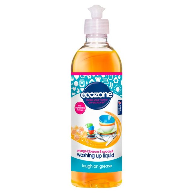 Ecozone Concentrated Washing Up Liquid Orange Blossom & Coconut   500ml GOODS M&S   