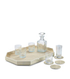Baccarat Octogone tray 60cm x 40cm - British product