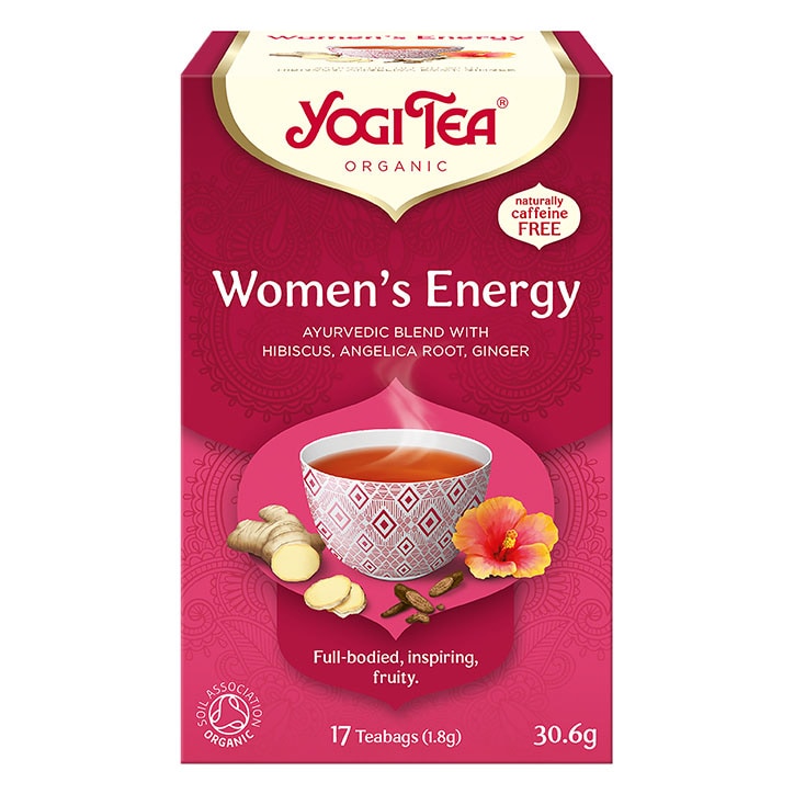 Yogi Tea Organic Women’s Energy 17 Tea Bags Herbal Tea Holland&Barrett   