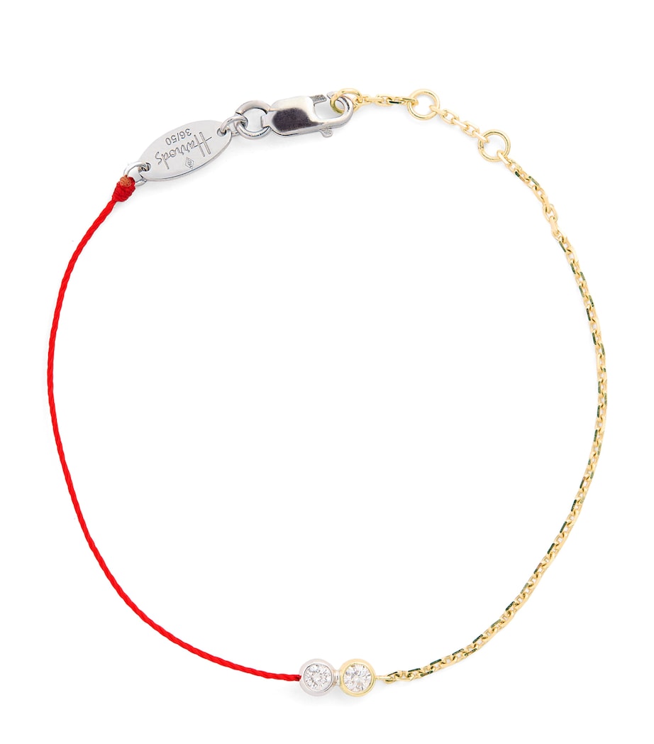 Redline 20th Anniversary Gold Diamond Bracelet, imported from the UK