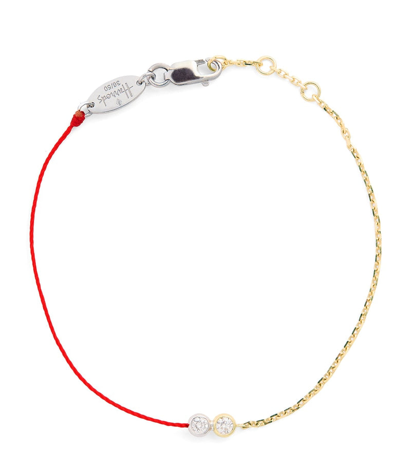 Redline 20th Anniversary Gold Diamond Bracelet, imported from the UK