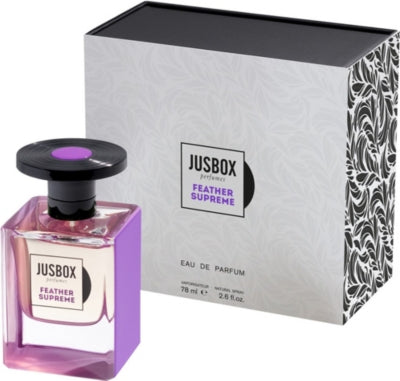 Jusbox eau de parfum Feather Supreme 78ml, UK version