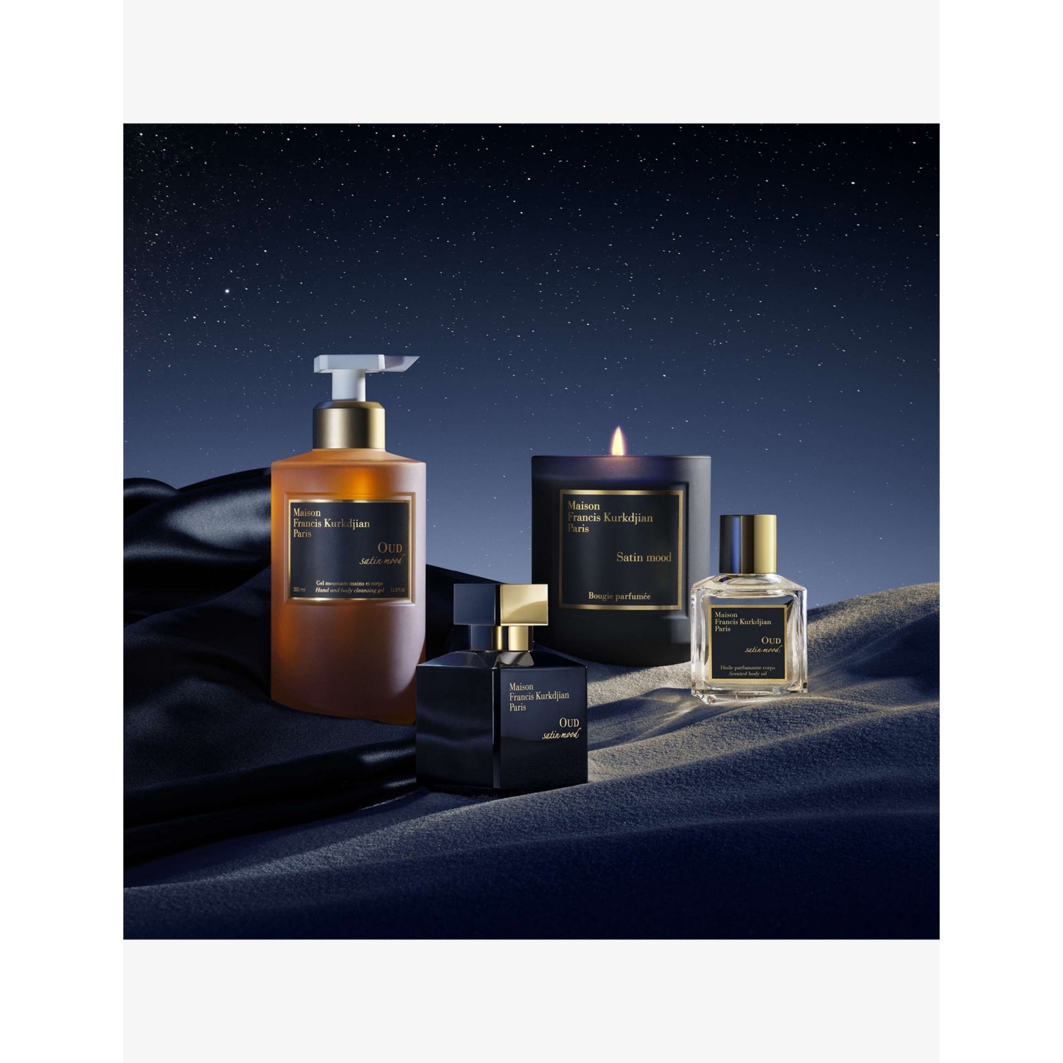 Maison Francis Kurkdjian Oud Satin Mood perfume 70ml - British product