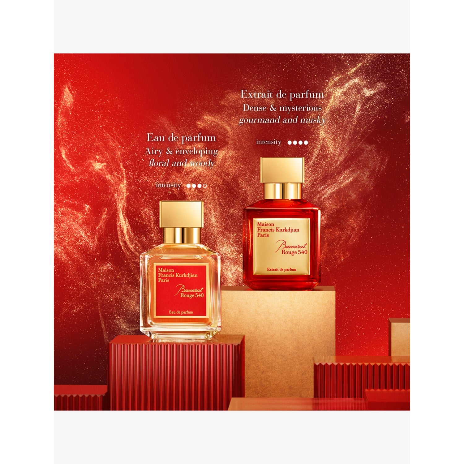 Maison Francis Kurkdjian Baccarat Rouge 540 eau de parfum 70ml, UK version