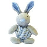 Little Rascals Knottie Bunny Blue Puppy Toy GOODS M&S   