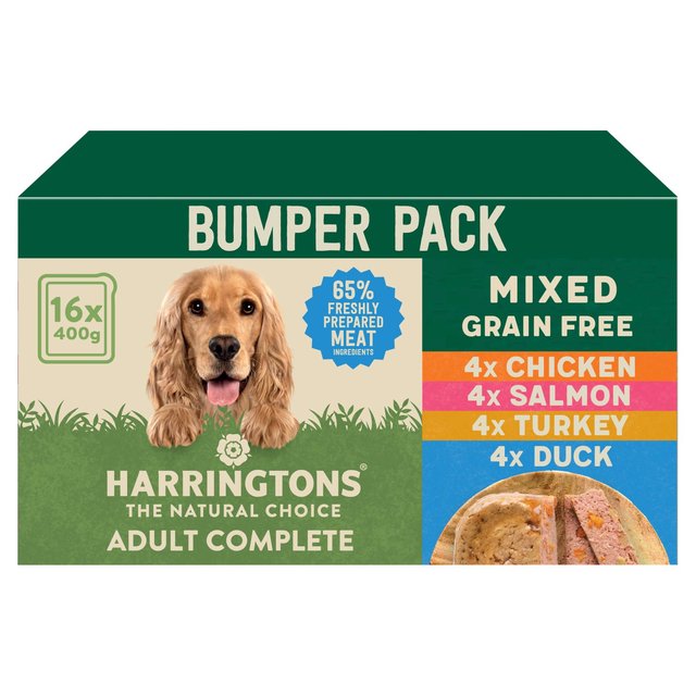 Harringtons Wet Dog Mixed Pack   16 x 400g GOODS M&S   