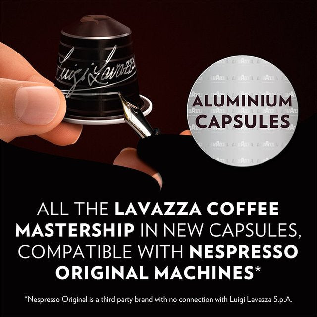 Lavazza Espresso Lungo Aluminium Nespresso Compatible Capsules   10 per pack GOODS M&S   