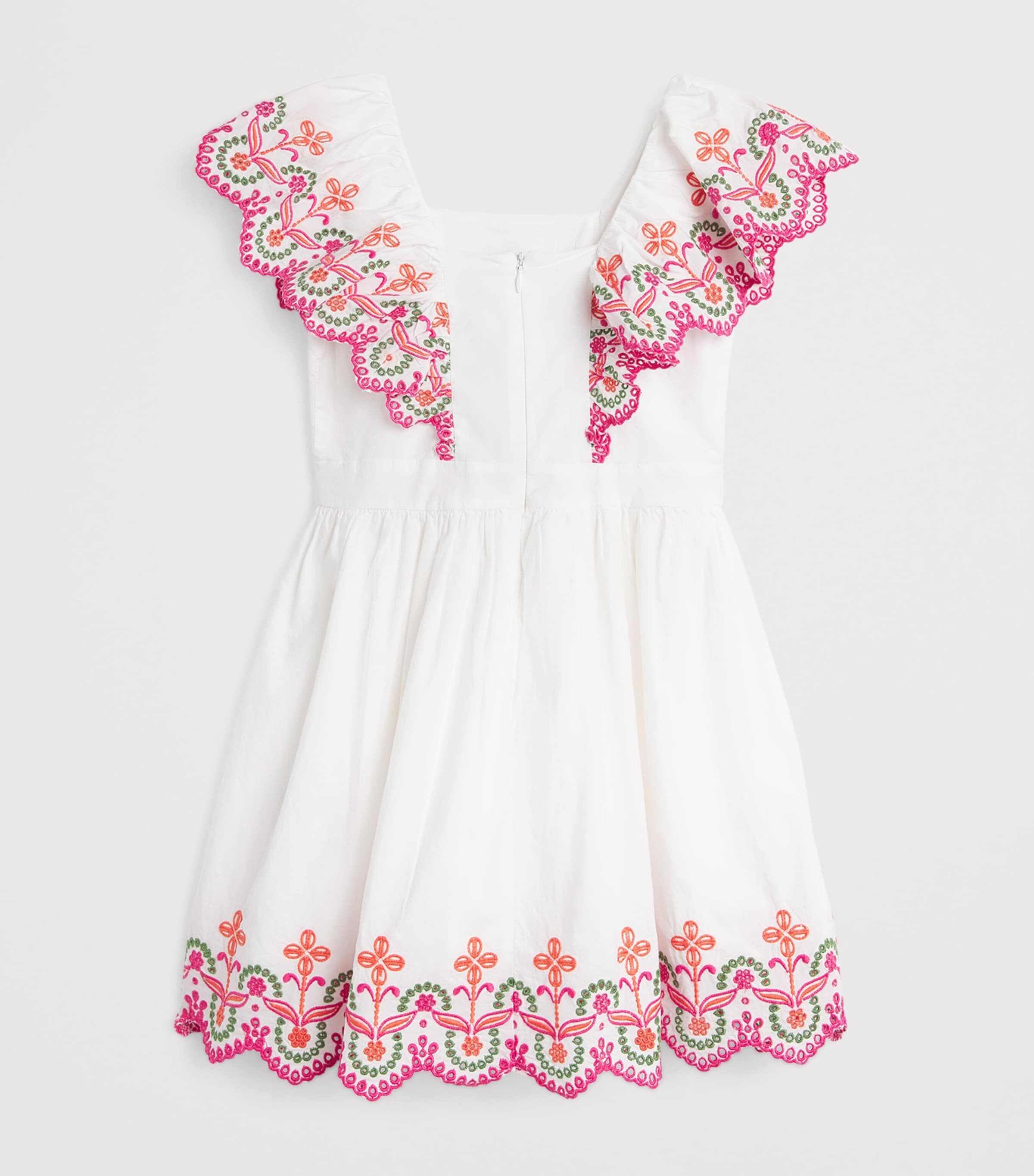 Tartine et Chocolat cotton lace-trim dress 2-12 years (British brand)