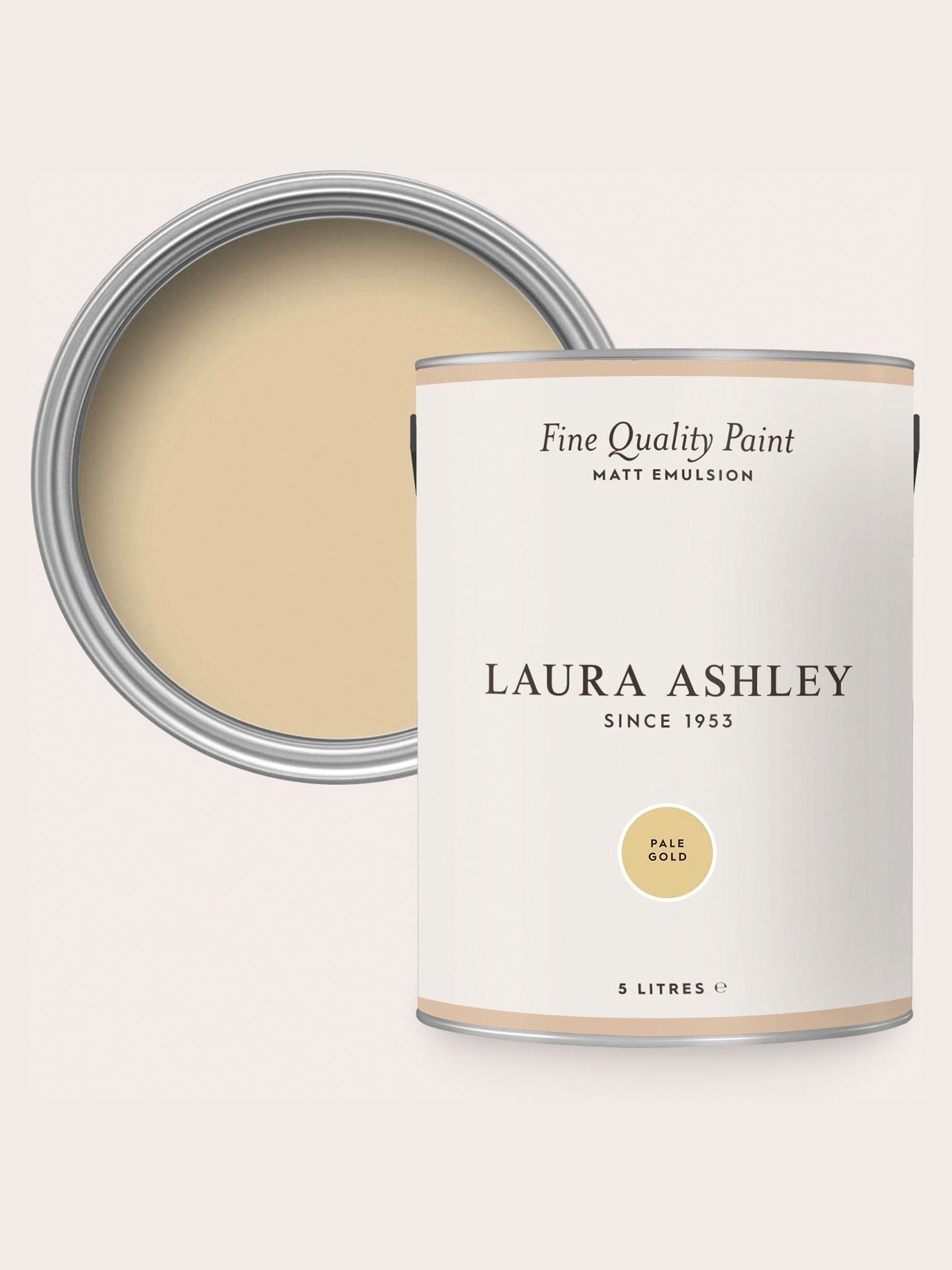 Laura Ashley Dove Grey White Matt Emulsion Paint 2.5L