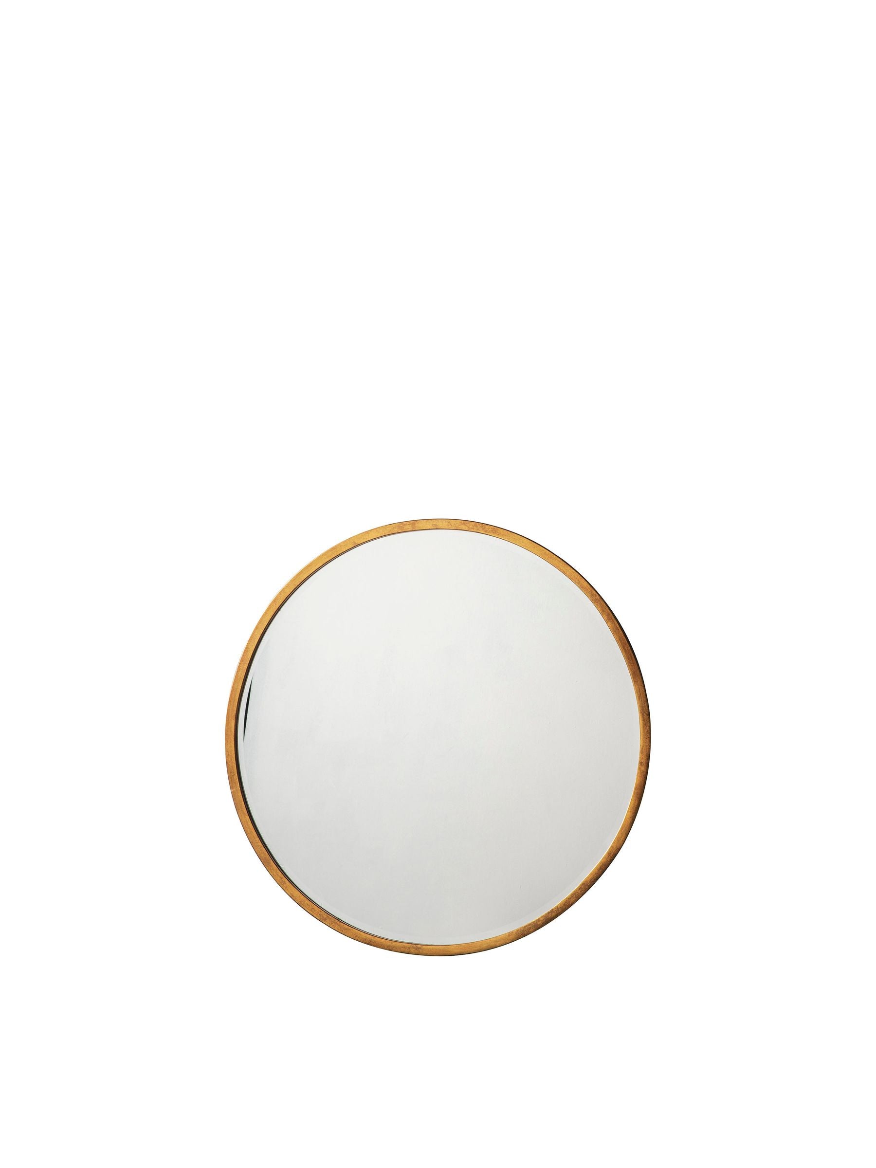 Gallery Home Black Ashford Antique Round Mirror 60cm, UK version
