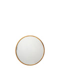 Gallery Home Black Ashford Antique Round Mirror 60cm, UK version