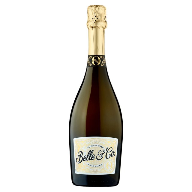 Belle & Co Alcohol Free Sparkling Wine   75cl GOODS M&S   