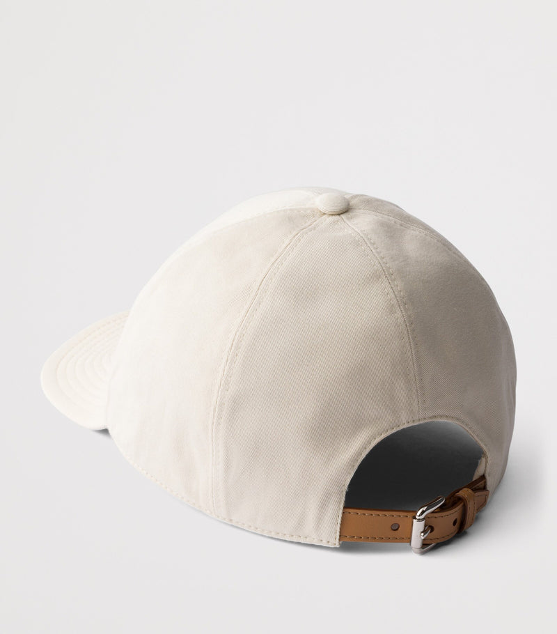 Prada gabardine baseball cap (British brand)