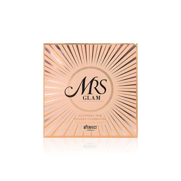 BPerfect Mrs Glam Glorious Skin Powder Foundation 02 Light Gold - British product