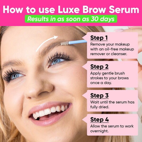 âme pure LUXE BROW | Eyebrow Growth Serum 3ml GOODS Superdrug   