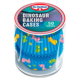 Dr. Oetker Dinosaur Cupcake Baking Cases   50 per pack GOODS M&S   