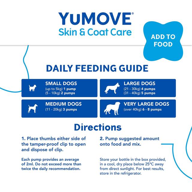 YuMOVE Skin & Coat Care Itching for Adult Dogs   250ml GOODS M&S   