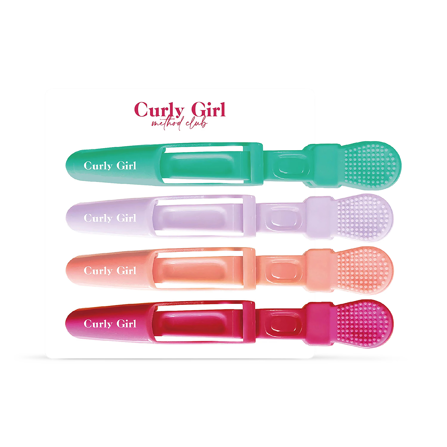 Curly Girl Method Club stay put sectioning clips, UK version