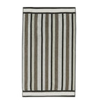 Missoni Home cotton guest towel with striped design 40cm x 70cm, imported from the UK