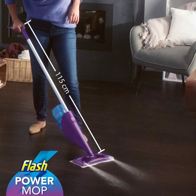 Flash Power Mop Starter Kit All-In-One Mopping System GOODS M&S   