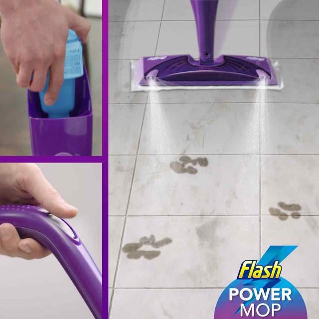 Flash Power Mop Starter Kit All-In-One Mopping System GOODS M&S   