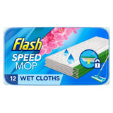 Flash Speed Mop Wet Cloth Multi-Surface Refills Wild Orchid   12 per pack GOODS M&S   