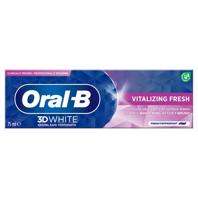 Oral-B 3DW Toothpaste Vitalising Fresh   75ml GOODS M&S   