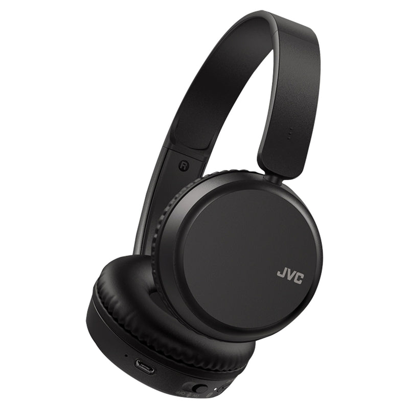 JVC Black Deep Bass Wireless On Ear Headphones, UK version