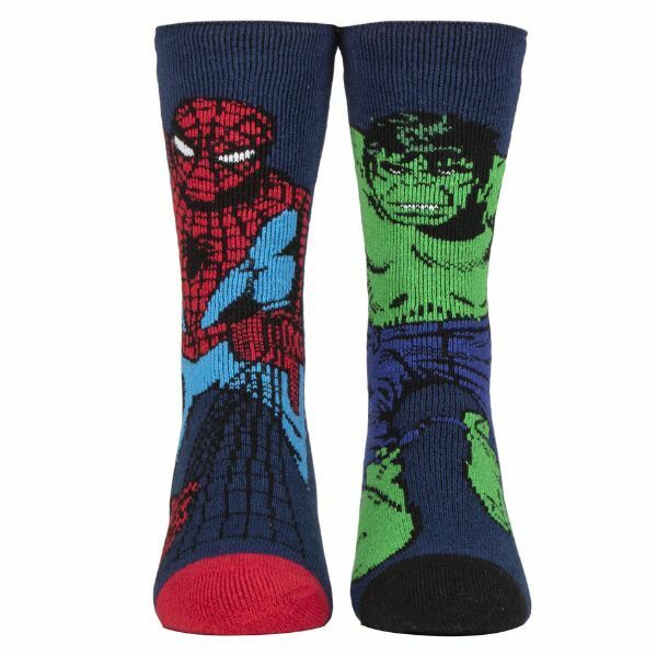 Heat Holders Lite Mens Novelty Marvel Socks 6-11 UK GOODS Superdrug   