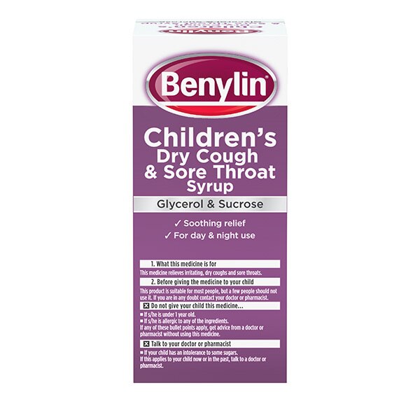 Benylin Childrens Blackcurrant 125ml GOODS Superdrug   