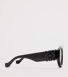 LOEWE Maxi Anagram Butterfly sunglasses, imported from the UK