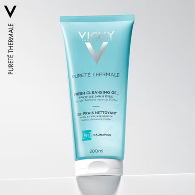 Superdrug Vichy Purete Thermale Frisk Rensende Gel for Sensitiv Hud 200ml- Kjøp online hos McGrocer