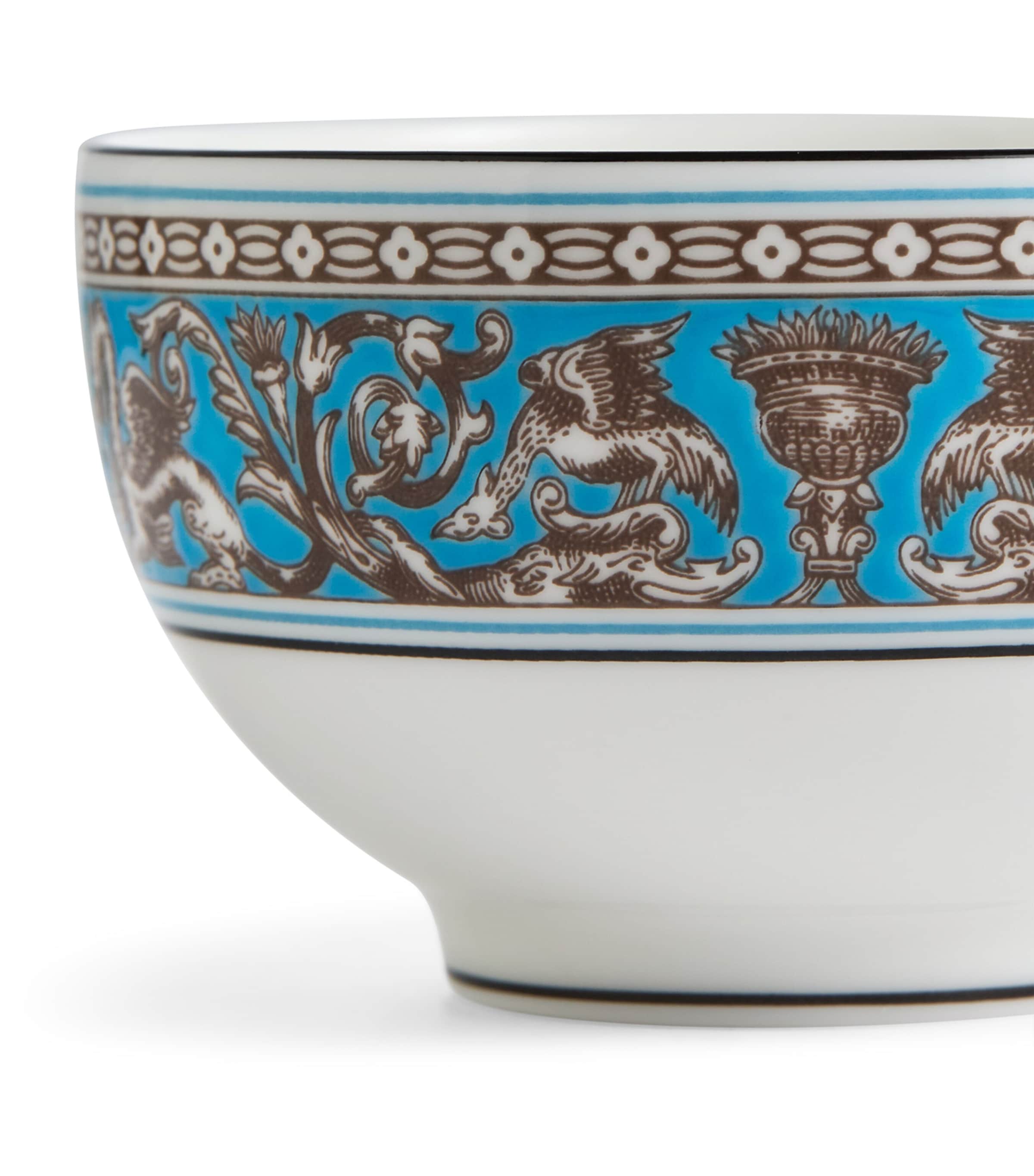 Wedgwood Florentine Turquoise tea bowl 8cm (British brand)