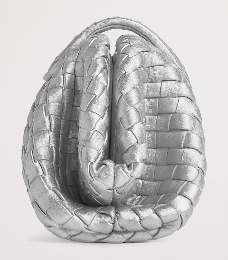 Bottega Veneta small leather clutch bag Lauren 1980, imported from the UK