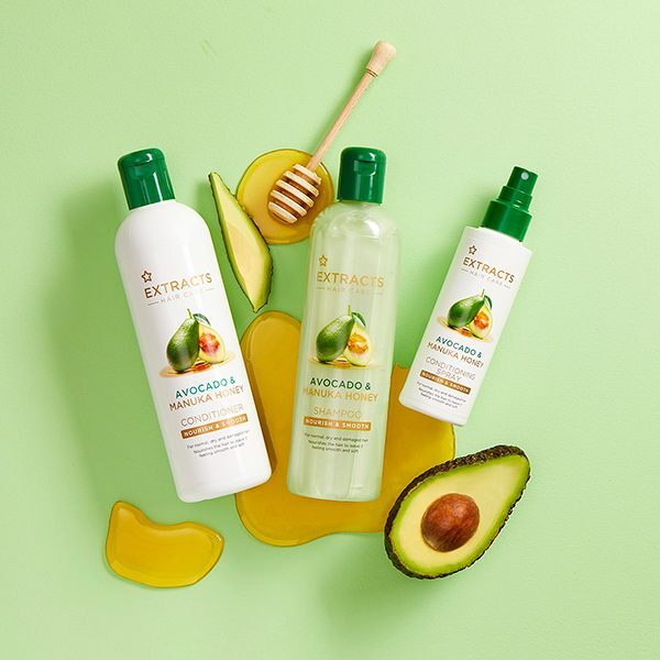 Superdrug Extracts Avocado & Manuka Honey Shampoo 400ml GOODS Superdrug   