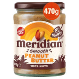 Meridian Smooth Peanut Butter 100% Nuts   470g GOODS M&S   