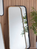 Gallery Home Gold Eden Leaner Mirror 123cm x 56.5cm, UK version