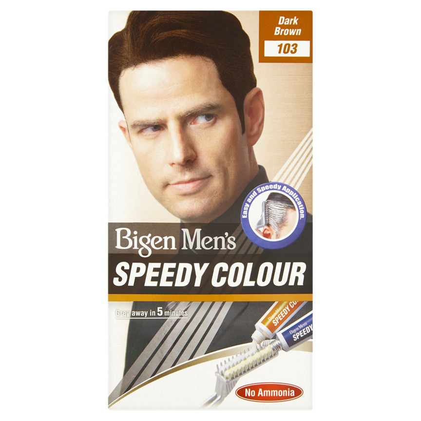 Bigen Mens Speedy Colour 103 Dark Brown GOODS ASDA   