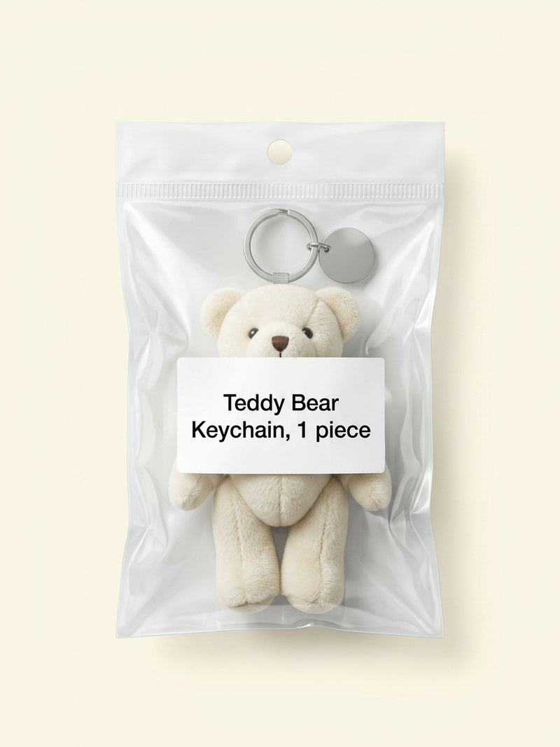 Prada teddy keychain charm 11cm, imported from the UK