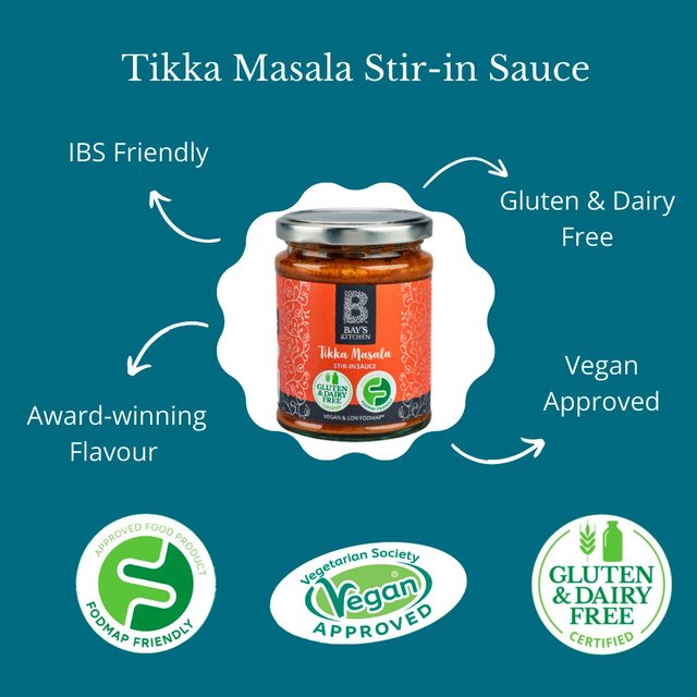 Bay's Kitchen Tikka Masala Low Fodmap Stir-in Sauce   260g GOODS M&S   