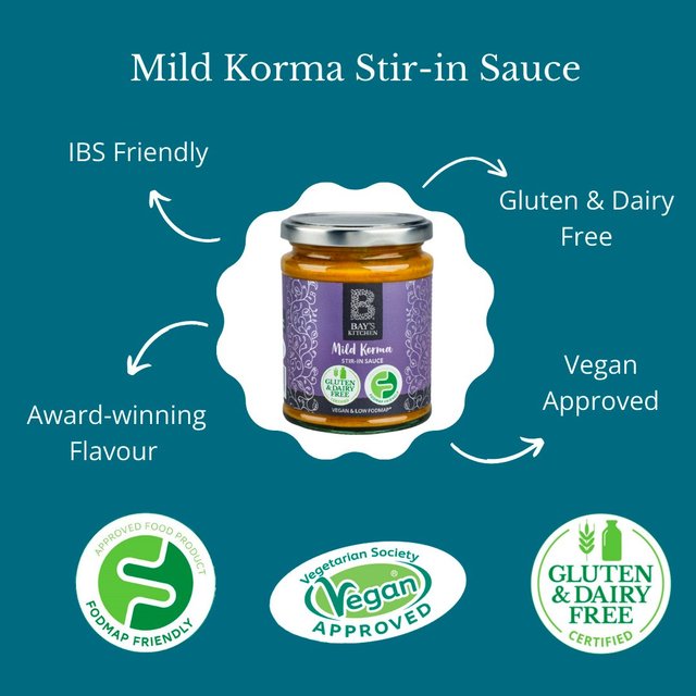 Bay's Kitchen Mild Korma Low Fodmap Stir-in Sauce   260g GOODS M&S   