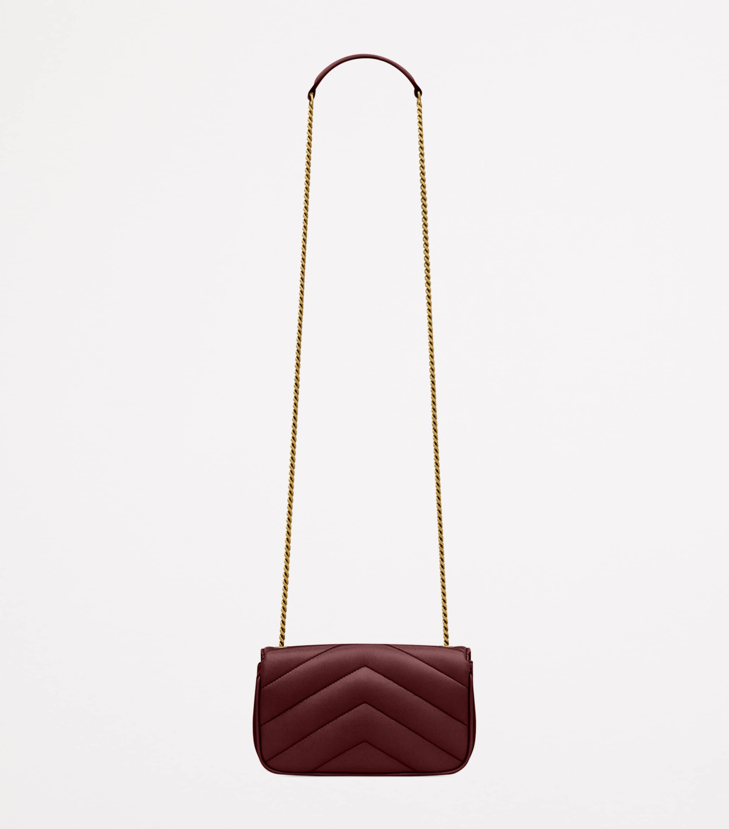 Saint Laurent Mini Loulou shoulder bag 20cm (British brand)