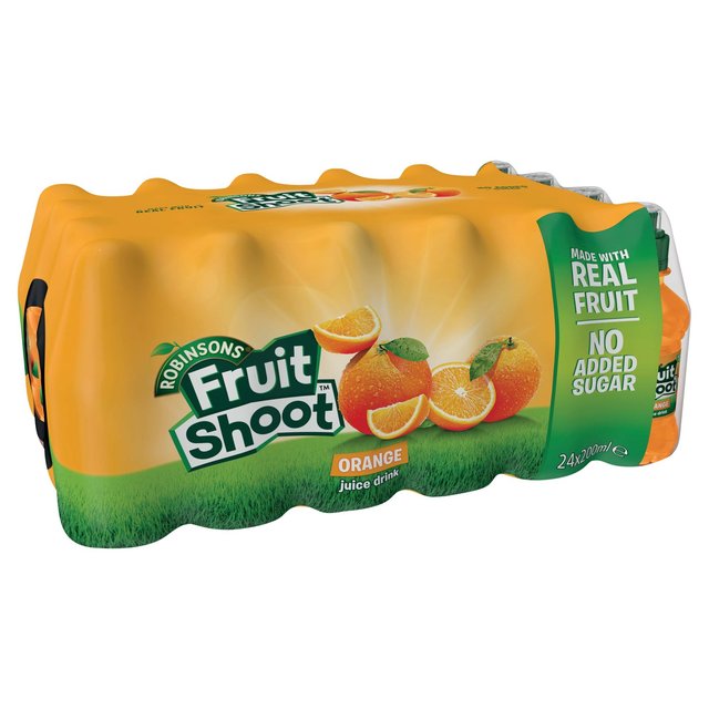 Fruit Shoot Orange No Added Sugar   24 x 200ml GOODS M&S   