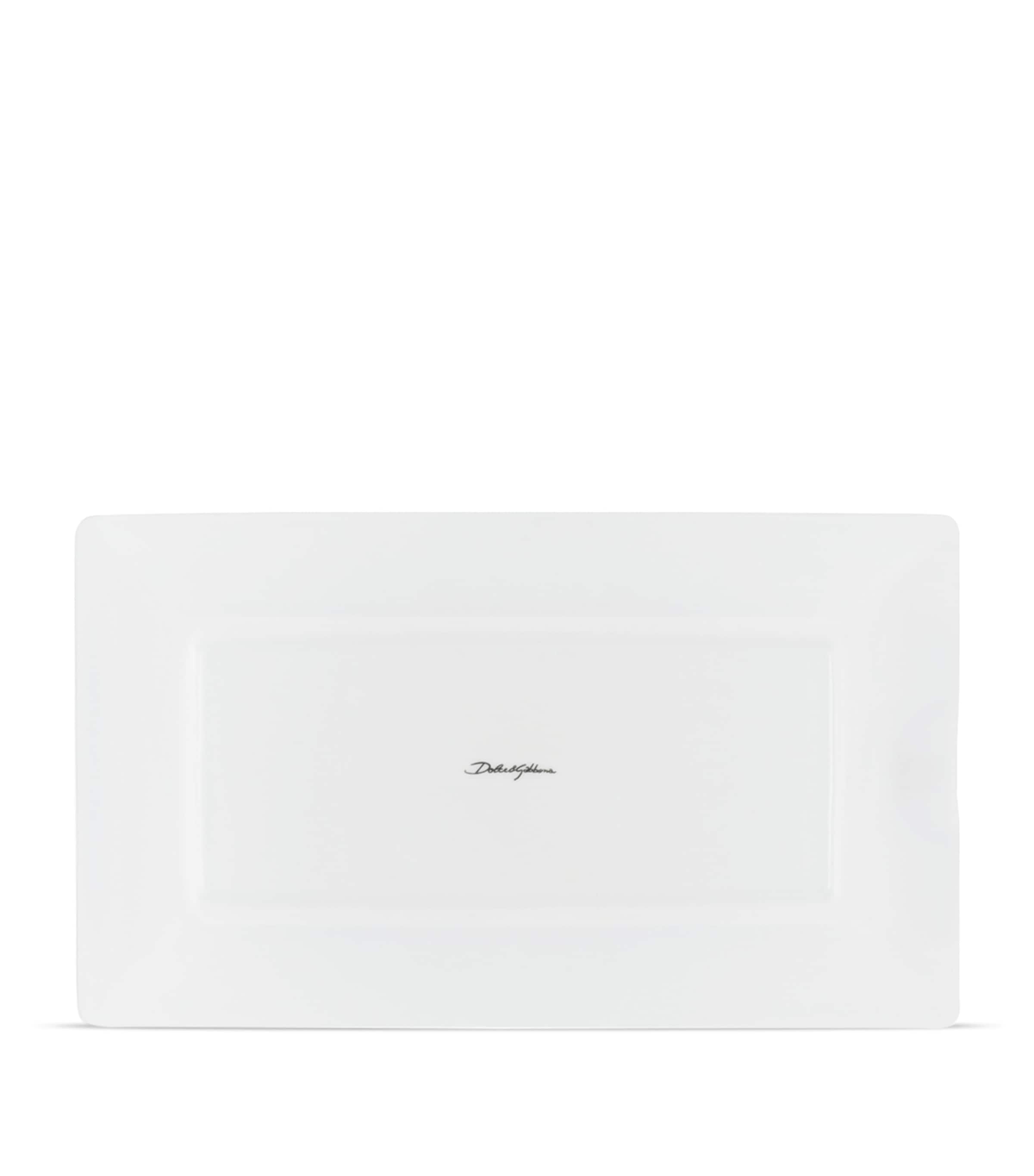 Dolce&Gabbana Casa Carretto ornate ashtray with gold brushstrokes - British product
