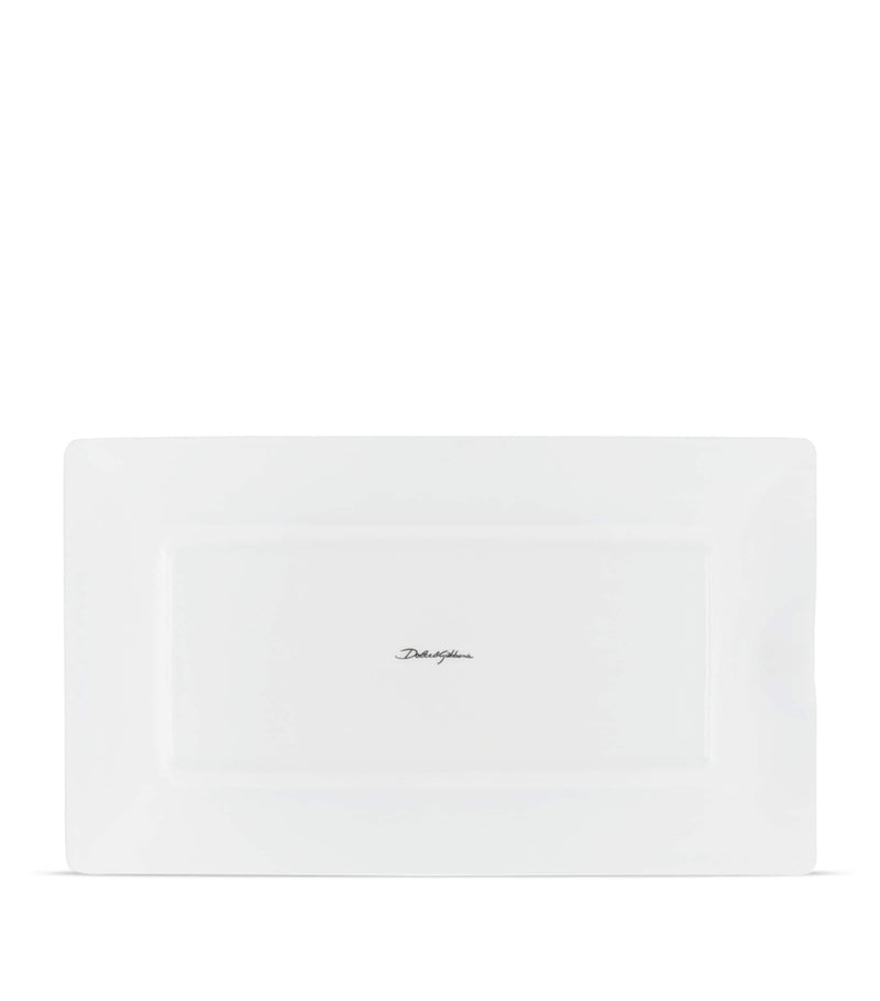 Dolce&Gabbana Casa Carretto ornate ashtray with gold brushstrokes - British product